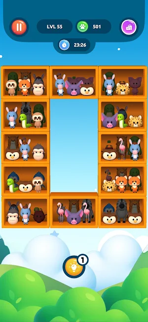 Animal sorting game for kids 3 Screenshot 3