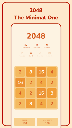 2048 - The Minimal One Screenshot 0