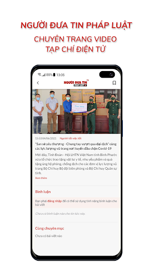 Người đưa tin TV Screenshot 1