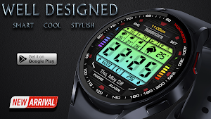 Alpha G2 Digital Watch Face Screenshot 2