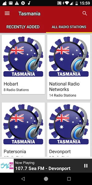 Tasmania Radio Stations Screenshot 2
