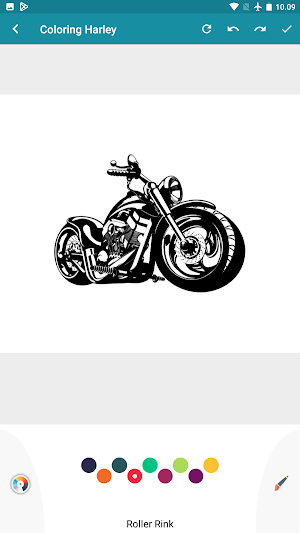 harley coloring book Screenshot 1