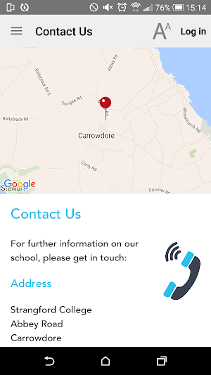 Strangford Integrated College Screenshot 1