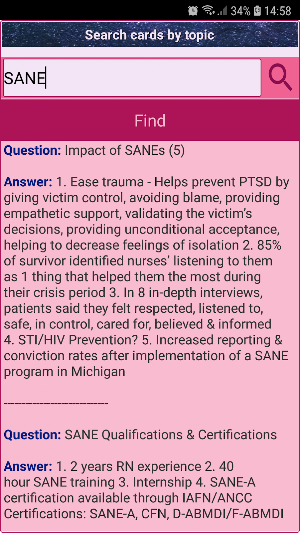 Forensic nursing  Exam Review concepts and quizzes Screenshot 3