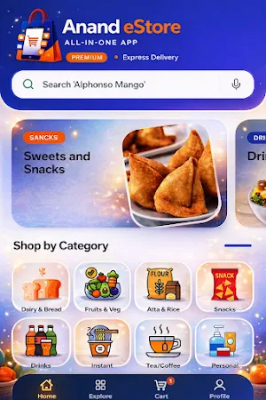 Anand E-Store Screenshot 2