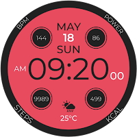 LED Hour - watch face