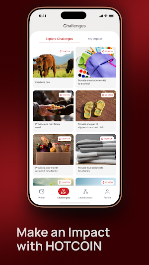 HOTCOIN - Social Projects Screenshot 2