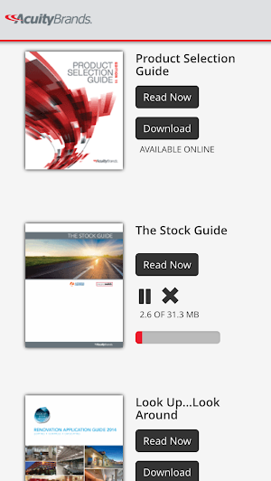 Acuity Brands Library Screenshot 0