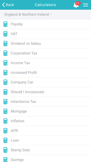 Carpenter Box: Business & Tax Tools Screenshot 2