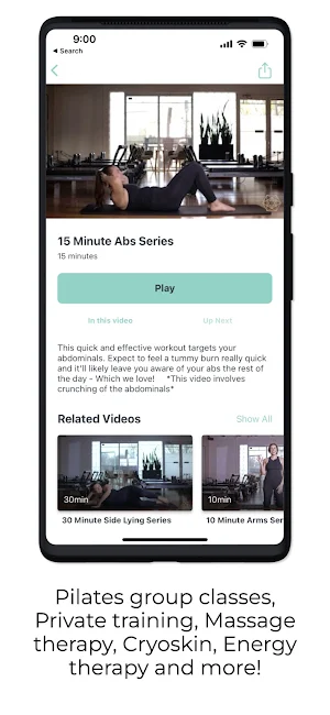 Marathon Pilates Screenshot 3