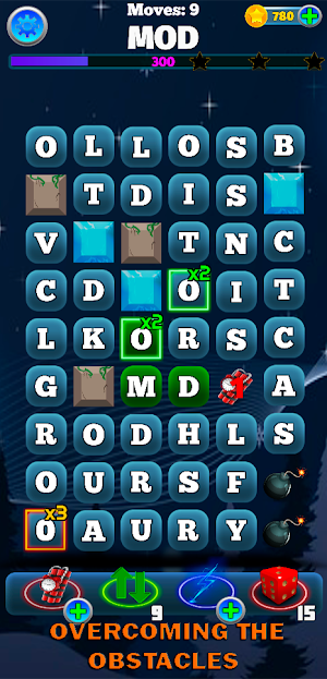 Wordscapes: Crush Letters Screenshot 2