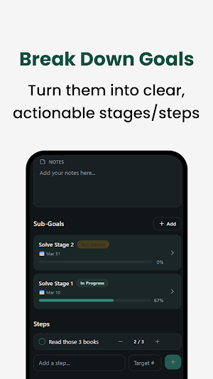 Goals and Rewards Master Screenshot 1