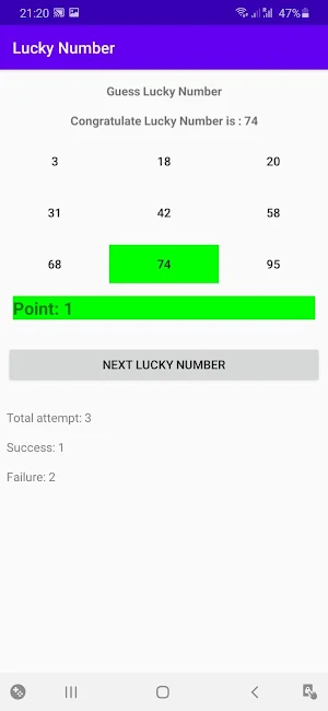 Lucky Number Screenshot 3