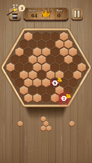 Woodytris: Hexa Puzzle Screenshot 2