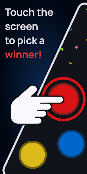 Finger Picker - Touch Roulette Screenshot 0