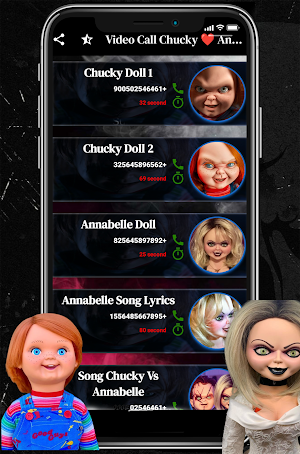Chucky video Fake calling call Screenshot 1