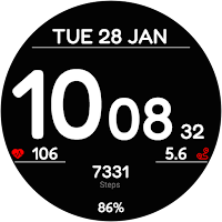 BIG DIGI Sport GN01 Watch face