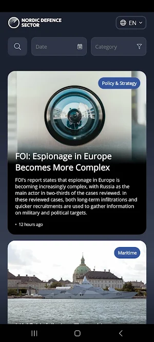 Nordic Defence Sector Screenshot 0