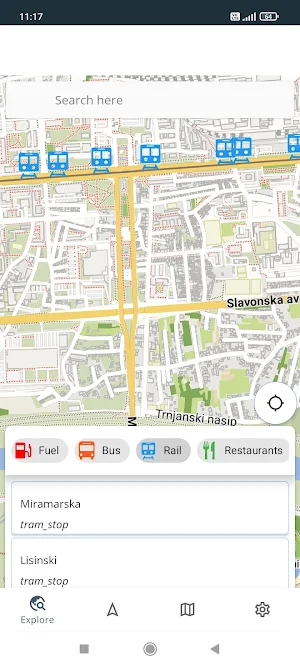Zagreb Croatia Offline Map Screenshot 0