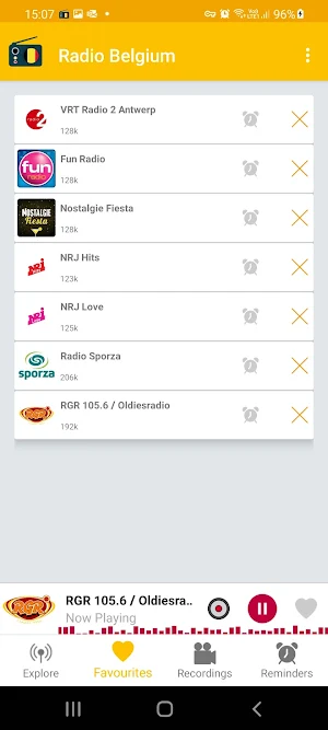 Radio Belgium: Online FM Music Screenshot 1