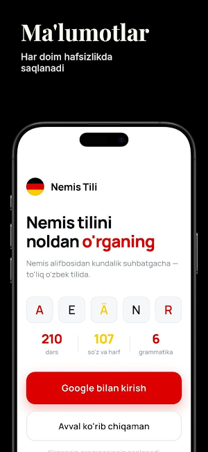 Nemis tili Darslari Screenshot 1