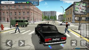 Lada 2107 Russian City Driving Screenshot 1