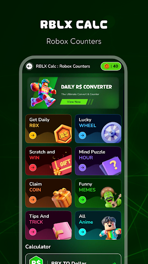 RBLX Calc : Robox Counters Screenshot 0