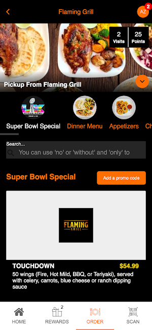 Flaming Grill Screenshot 2