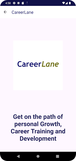 CareerLane: Career Development Screenshot 1