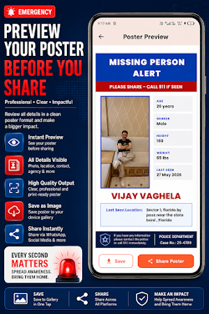 Missing Person Posters Screenshot 3
