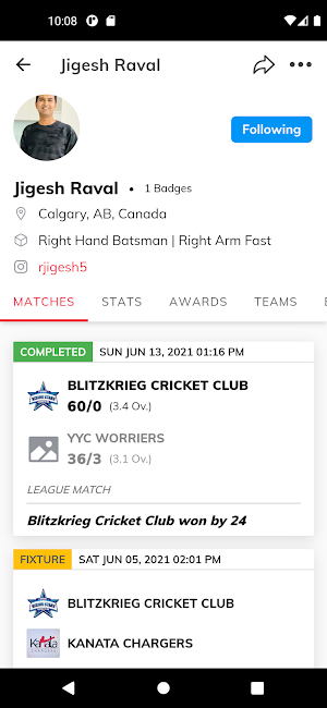 CrickPro - Cricket Scoring App Screenshot 0