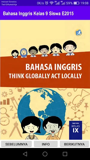 Bahasa Inggris Kelas 9 Siswa E Screenshot 0