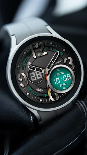 Hybrid Sport Aggres Watch face Screenshot 0