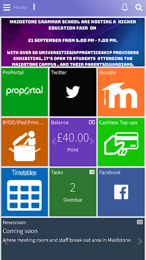 MyMidKentCollege Screenshot 1