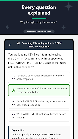 SnowPro 11-Cert Exam Prep Screenshot 1