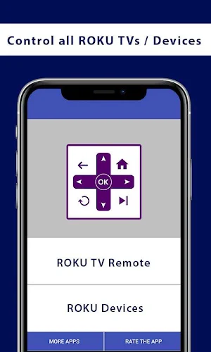 Remote For ROKU TVs and Devices Screenshot 0