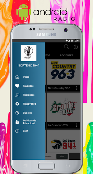 Norteño 104.1 FM-720 AM Radio Screenshot 1
