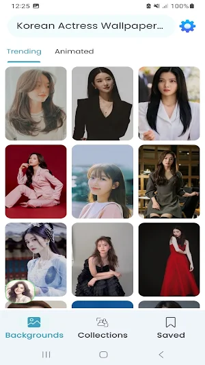 Korean Actress Wallpapers HD Screenshot 3