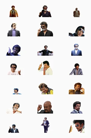 Rajinikanth Stickers for WhatsApp or Any App Screenshot 2