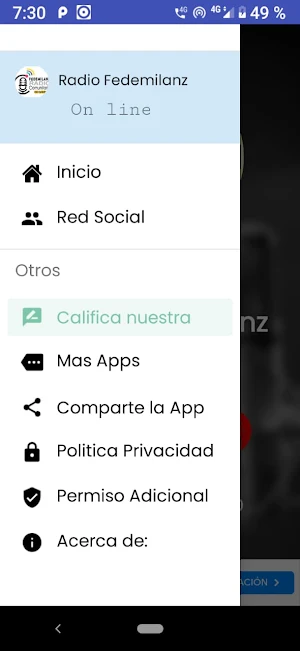 Radio Fedemilanz Screenshot 2