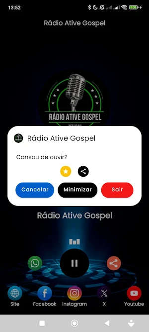 Rádio Ative Gospel Screenshot 3