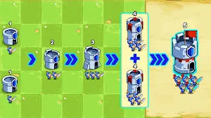 Save The Kingdom: Merge Tower screenshot 7
