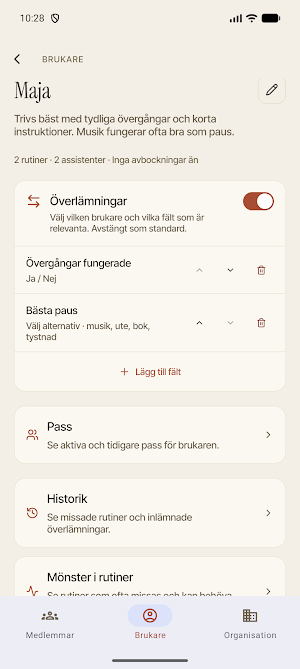 Foveo - Personlig assistans Screenshot 3
