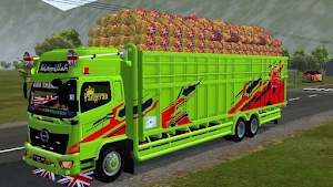 Truck Bos Sawit BUSSID Screenshot 1