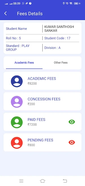 Demo School EdusoftERP Screenshot 2
