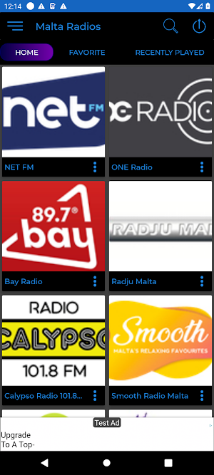 Malta Radio + Recorder Screenshot 1