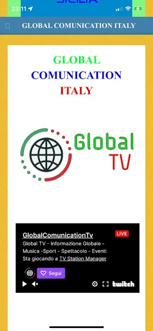 GLOBAL ITALY Screenshot 1