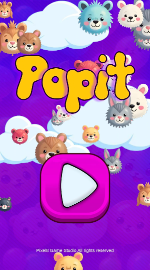 Popit - Animal Balloon Merge Screenshot 0