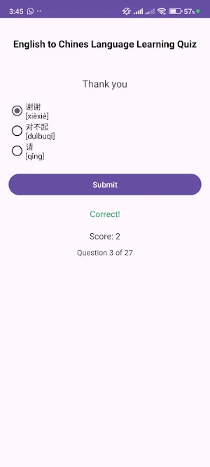 English to Chinese learning Screenshot 1