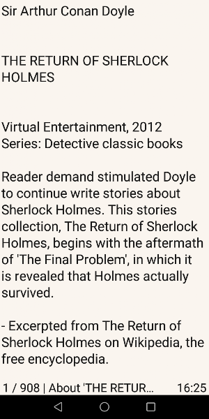 The Return of Sherlock Holmes Screenshot 1